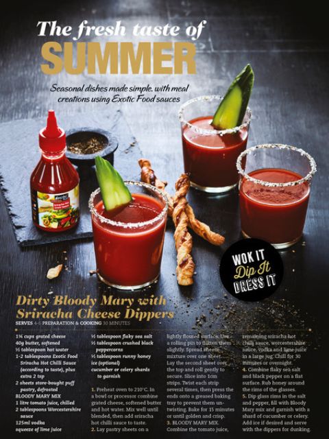 Commercial Recipe Development