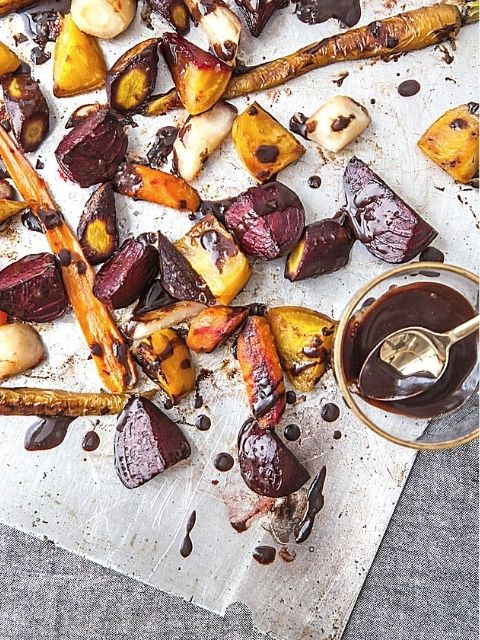 Balsamic Roasted Vegetables with Garlic