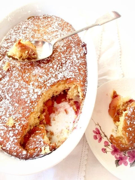 Raspberry, Apple and Lemon Sponge Pudding – Destitute Gourmet